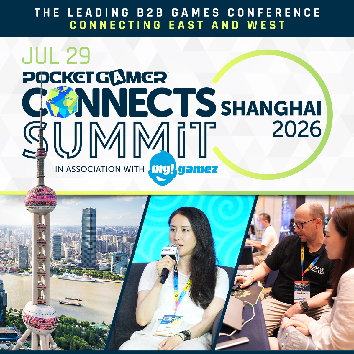 GameConfGuide's tweet photo. 📢Partner's message

PGC Summit Shanghai arrives in China on 29 July!

It’s a focused international games industry conference bringing together East and West companies for a day of networking, insight and collaboration ahead of ChinaJoy.

Register here: https://t.co/Xvp9momBbY https://t.co/2LSJnjucj6