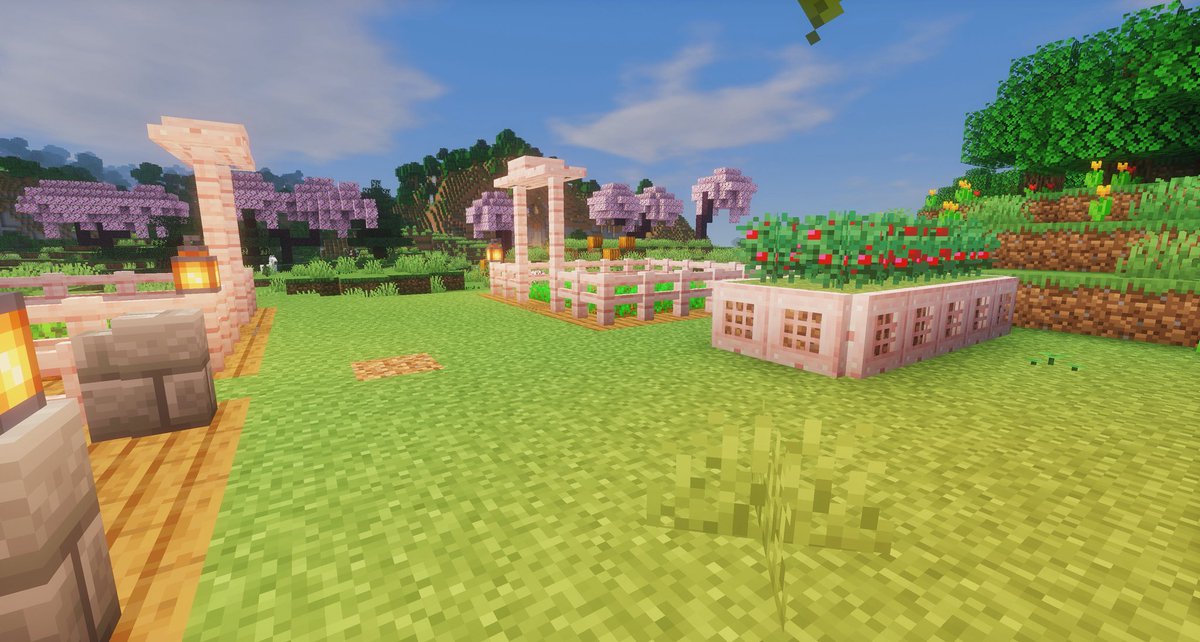 AwhLimbo's tweet photo. Minecraft starter base and farm ! https://t.co/j8g2wbnJln