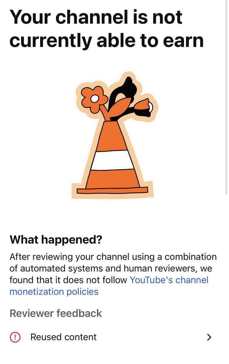 djdheeik's tweet photo. I have multiple proofs and screenshots proving that I make this type of content and yet, the so called reviewers Accuse it’s not, I was so excited that I was gonna get money through YouTube but I guess its not possible now. https://t.co/OnYs3IWz8b