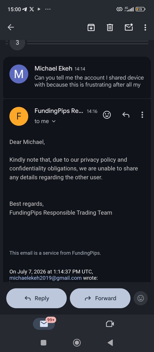 michael_ek84103's tweet photo. I've sent them mail to show me the account name  sharing same device with , 100k account and these stories is not worth it 

Help me repost guys 🙏 https://t.co/VoFURdSeV4