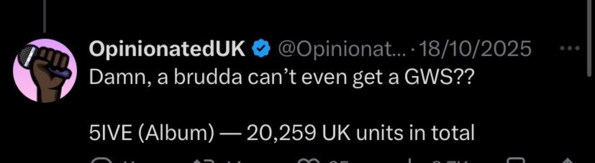 bigwizarrdd's tweet photo. So you’re telling me 5ive sold 5k in nearly one year, I never see this flop be this 😂😭😭 https://t.co/LHXtilVTOR