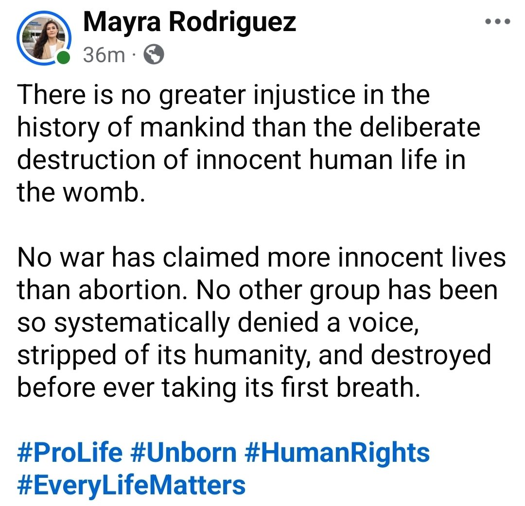TheRealMayraRdz's tweet photo. #prolife #unborn #humanrights https://t.co/jlU0f2GIbu
