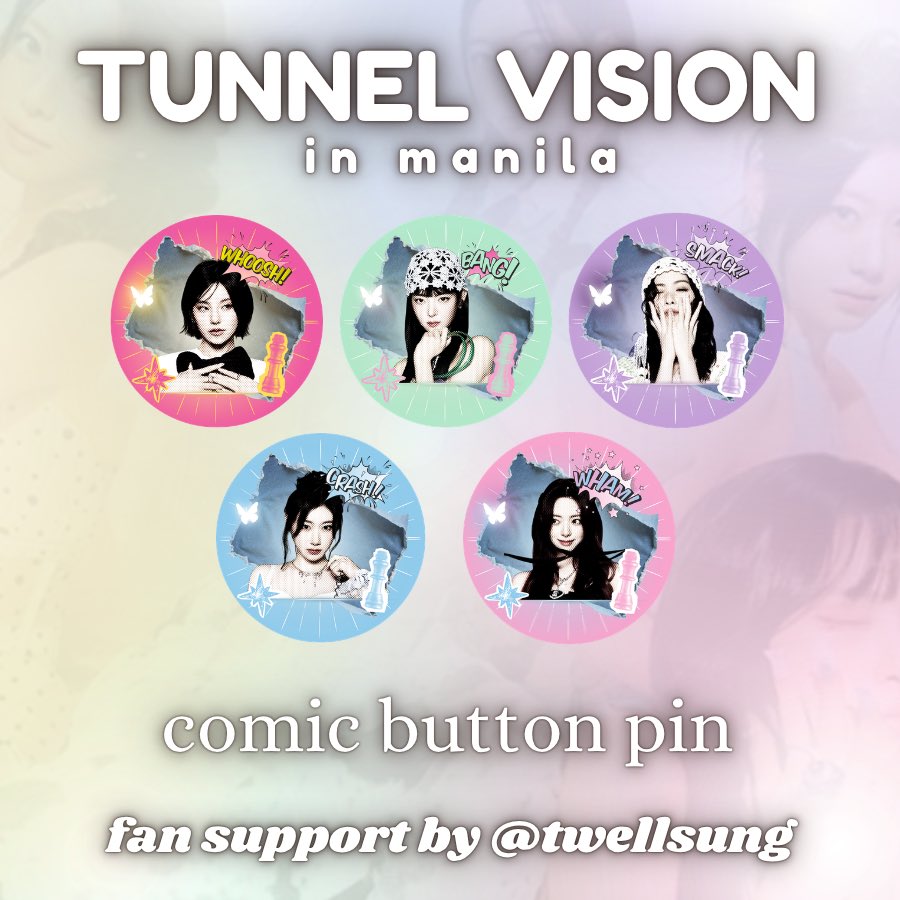 twellsung's tweet photo. tunnel vision in manila fan support by: @twellsung !!

★ follow &amp; rt
★ open to everyone! 
★ 1:1 only
★ will be given out randomly (just ask nicely >_<)
★ open for trades! limited qty (pls dm me ^-^)

see you, midzy!!!!
#ITZY_TNVS #ITZY #ITZYinManila #ITZY_TUNNELVISION_MANILA https://t.co/tAPsRiKhcV