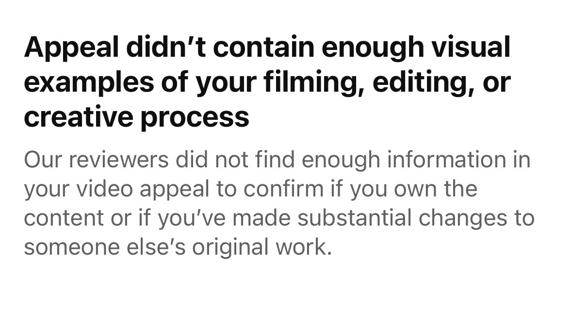 djdheeik's tweet photo. @YouTubeCreators 

For the past Couple of weeks I’ve been struggling to convince YouTube that the shit I make is not stolen content.. It’s quite unfair that YouTube suspends my monetization for honestly no reason at all 😭.. https://t.co/nK95v94VJo