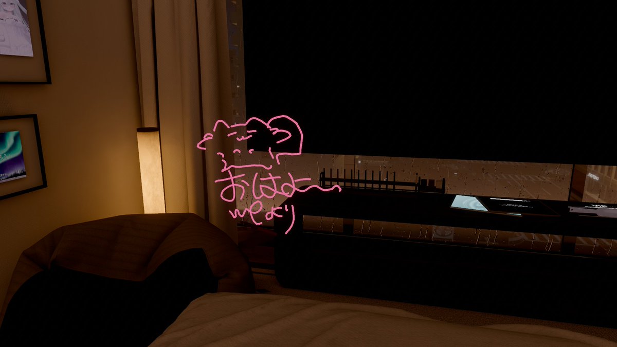mame_skyVRChat's tweet photo. 仕事終わり普通に寝てしまった…｡
そして起きたらこの時間…｡( ꒪⌓꒪)
最近めちゃめちゃ眠たいですね…｡
そして今日は七夕ですね｡( 'ワ')
何かある訳ではないですが､とりあえずおめでとうございます???

そして昨日今日と忘れてました｡()
書き置きありがとうございまーす｡( 'ワ') https://t.co/GPGelLpi5k