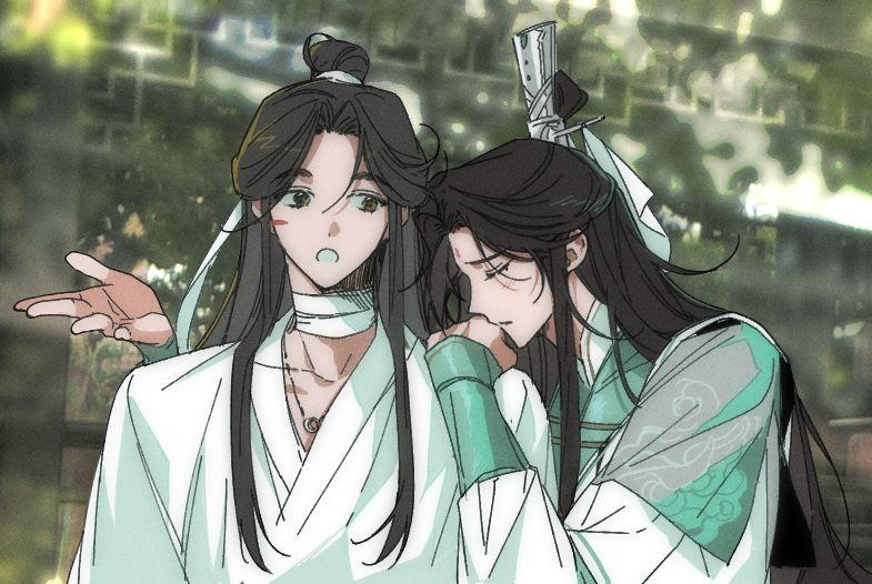 TTGONGG's tweet photo. #TGCF 

말랑쾌남들의 우정이 좋습니다...
혈우탐화랑 흑수침주는 뭐 싫어하든지 말든지... https://t.co/wIsKjgqbiZ