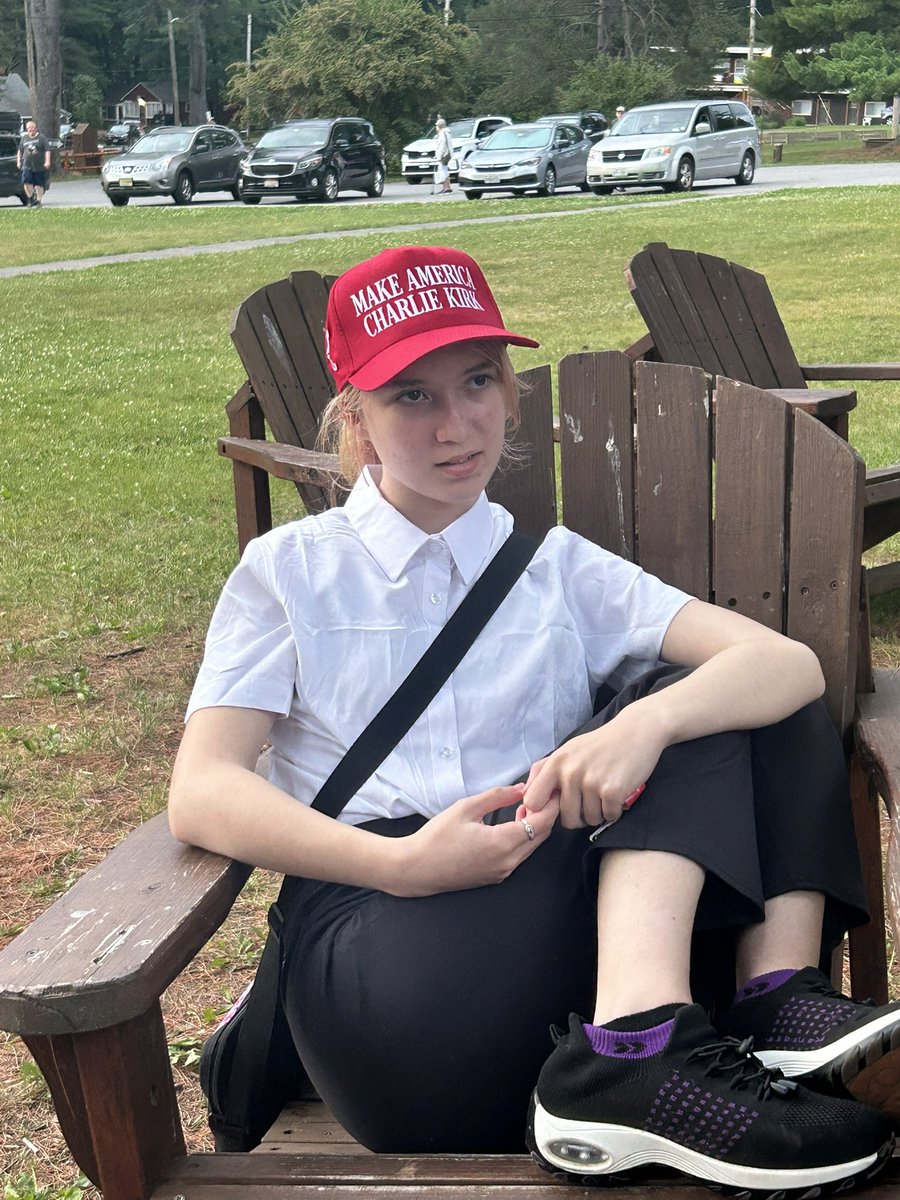 TiffanyLong77's tweet photo. My youngest out representing. 
Hats on, everyone! https://t.co/I4Mccgr9By