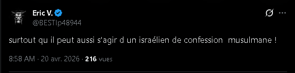 DonDabra's tweet photo. @BESTlp48944 @Medinrecords t'as raison continue de te laver la bouche avec la semence de ce gros porc de netanyahu ça te rend encore plus intelligent 🤡 https://t.co/rgzJi8WEWh