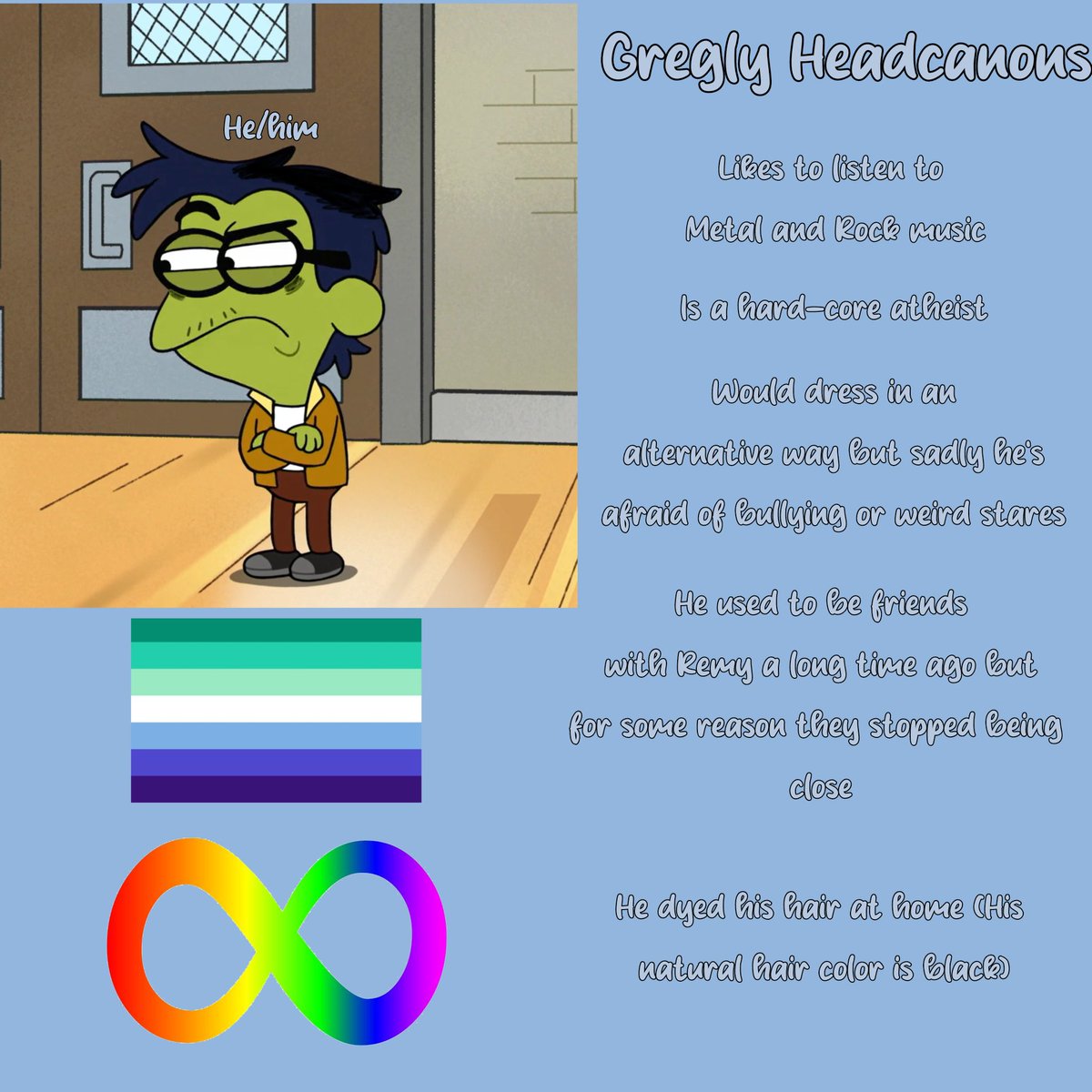 v33ragh0st's tweet photo. GREGLY HEADCANONS. *EXPLODES YOU ALL*
#Bigcitygreens #bcgtwt #headcanons https://t.co/vsBhDwHvO6