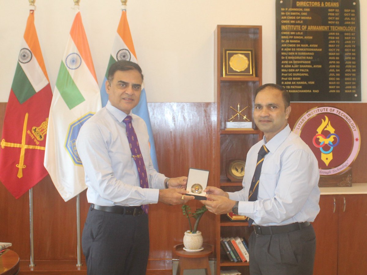 HQ_IDS_India's tweet photo. A two-day capsule on SWOT Analysis and Net Assessment was conducted at #MILIT Pune, for Student Officers of #DSTSC09 by the College of Defence Management #CDM on 06–07 Jul 2026.

The programme enhanced strategic thinking, capability assessment and evidence-based decision-making, equipping future military technology leaders to address emerging security challenges.

#ProfessionalMilitaryEducation

@DefenceMinIndia 
@SethSanjayMP 
@SpokespersonMoD 
@MIB_India
