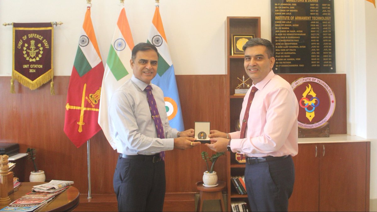 HQ_IDS_India's tweet photo. A two-day capsule on SWOT Analysis and Net Assessment was conducted at #MILIT Pune, for Student Officers of #DSTSC09 by the College of Defence Management #CDM on 06–07 Jul 2026.

The programme enhanced strategic thinking, capability assessment and evidence-based decision-making, equipping future military technology leaders to address emerging security challenges.

#ProfessionalMilitaryEducation

@DefenceMinIndia 
@SethSanjayMP 
@SpokespersonMoD 
@MIB_India