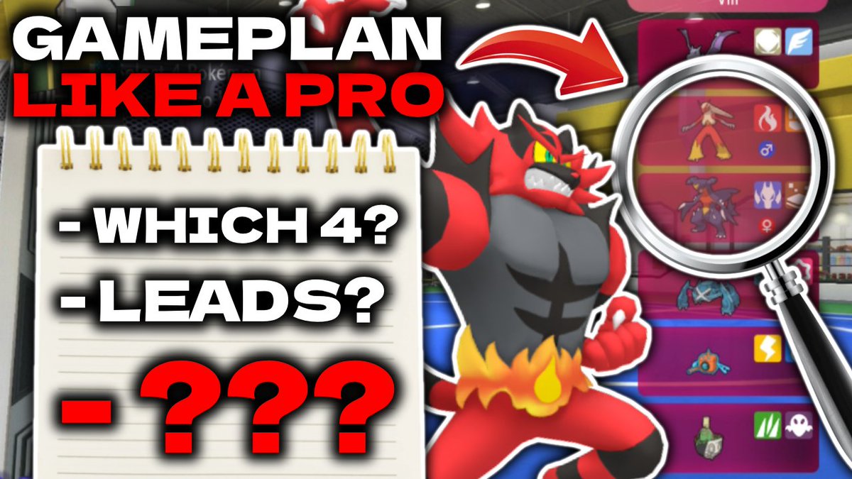 JoeUX9's tweet photo. Have you ever been unsure how to approach team preview and felt overwhelmed with it? I made a video aimed to help simplify the process for you and give you some strategies to approach team preview effectively. The guide is out on YouTube now! https://t.co/2qpXnnhfnz