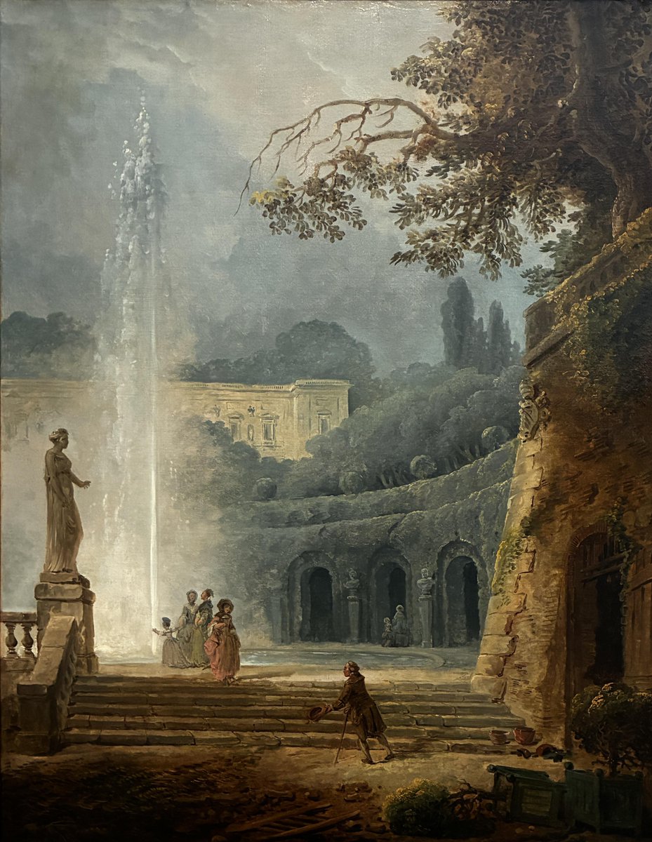 DailyClassicArt's tweet photo. Hubert Robert - "The Fountain" https://t.co/xiBWpRlYi9