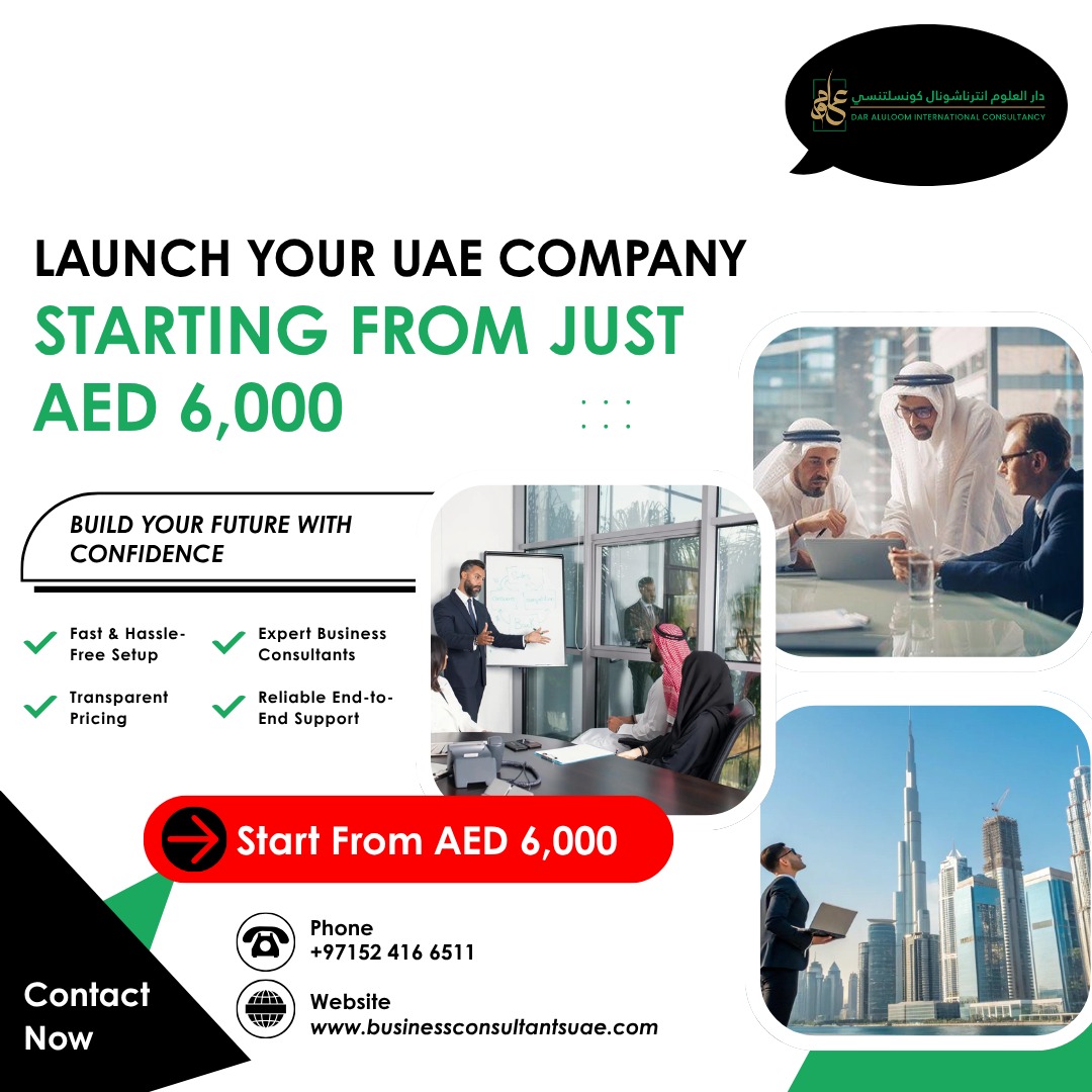 AluloomDar47909's tweet photo. Launch your UAE company with expert guidance and hassle-free business setup solutions 
Build your future with confidence and take the first step toward entrepreneurial success today.
https://t.co/yjkgG7MrH0
  +97152 416 6511
#BusinessSetupDubai #DubaiBusiness #CompanyFormation https://t.co/xFlqPUqSRL