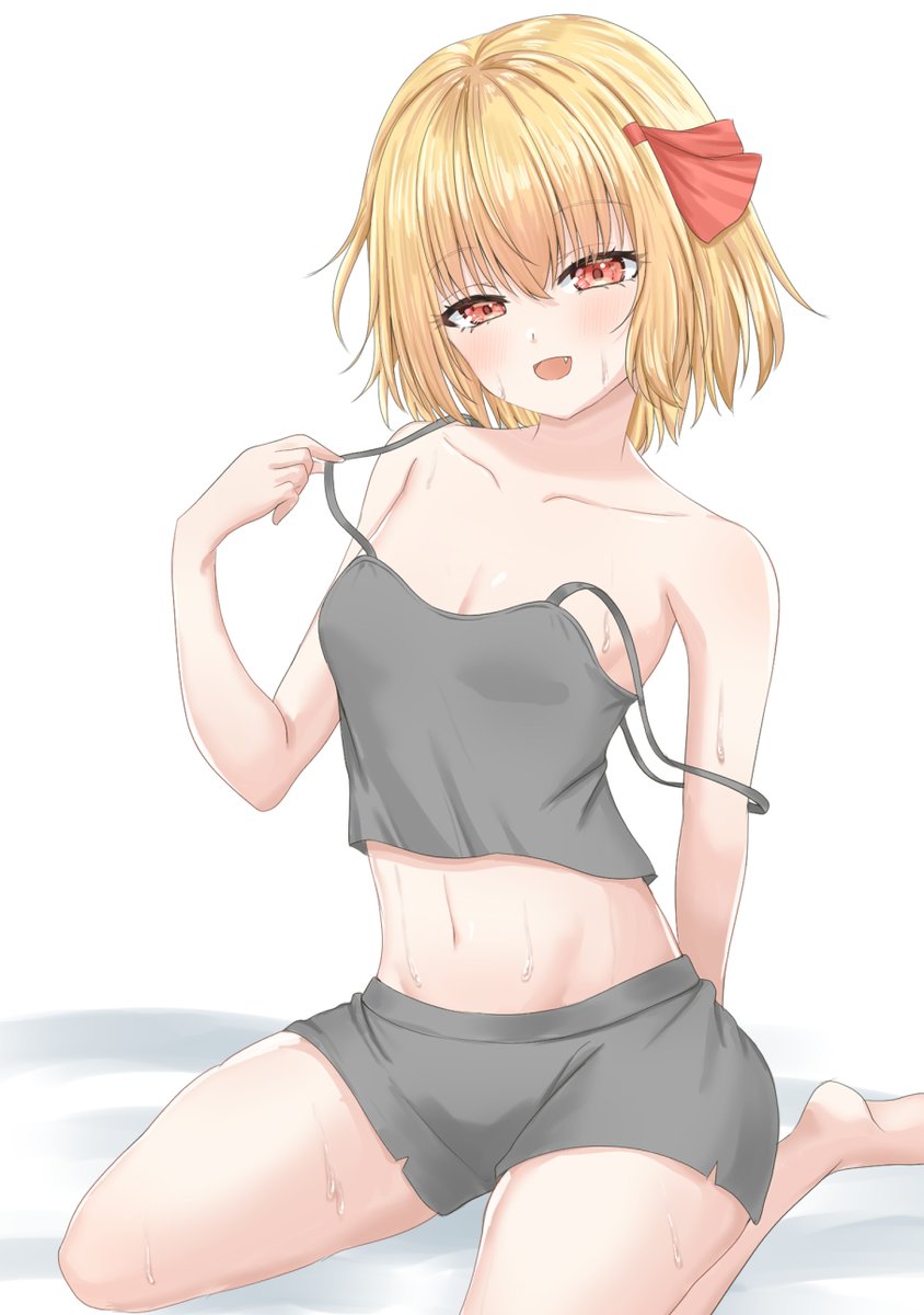 beni_mirin's tweet photo. #毎月七日はルーミアの日
あつあつルーミアちゃん https://t.co/kuQFRuHFgi
