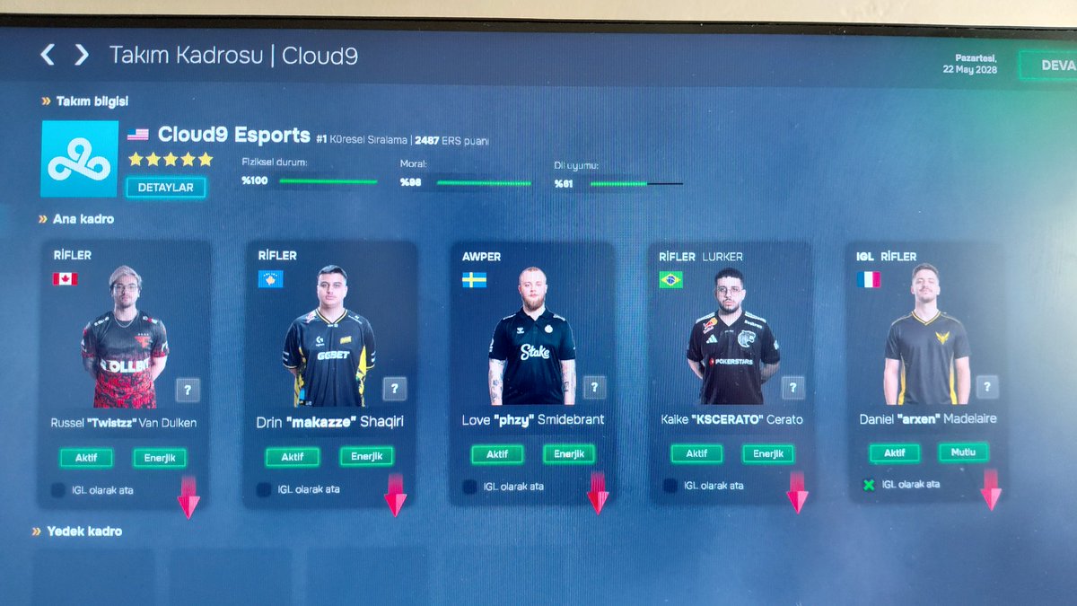 nderzek2's tweet photo. @Cloud9 You should try it. https://t.co/YcYflyHL0Q