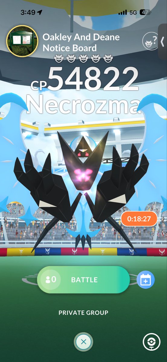 MrSkyPC1's tweet photo. #PokemonGoRaids #PokemonGo #raidnow

Loving the spawns https://t.co/gXqpD6sNU2