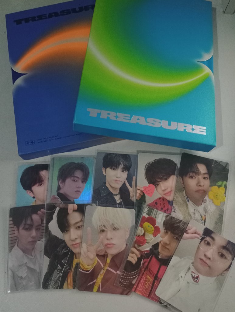 jaebubbliee's tweet photo. 🛍️ . . . ꒰ #jaebubsells ꒱        

wts lfb treasure ph

‼️SALE‼️

 ⤷ treasure photocards w/ album !  

୨୧ get all for 350
୨୧ payo or 3 days res
୨୧ x sensi, rush shipping  
୨୧ rcbyt: https://t.co/p2sVIaoKeQ 

reply 'mine' or dm me https://t.co/NPm3NPRWoA