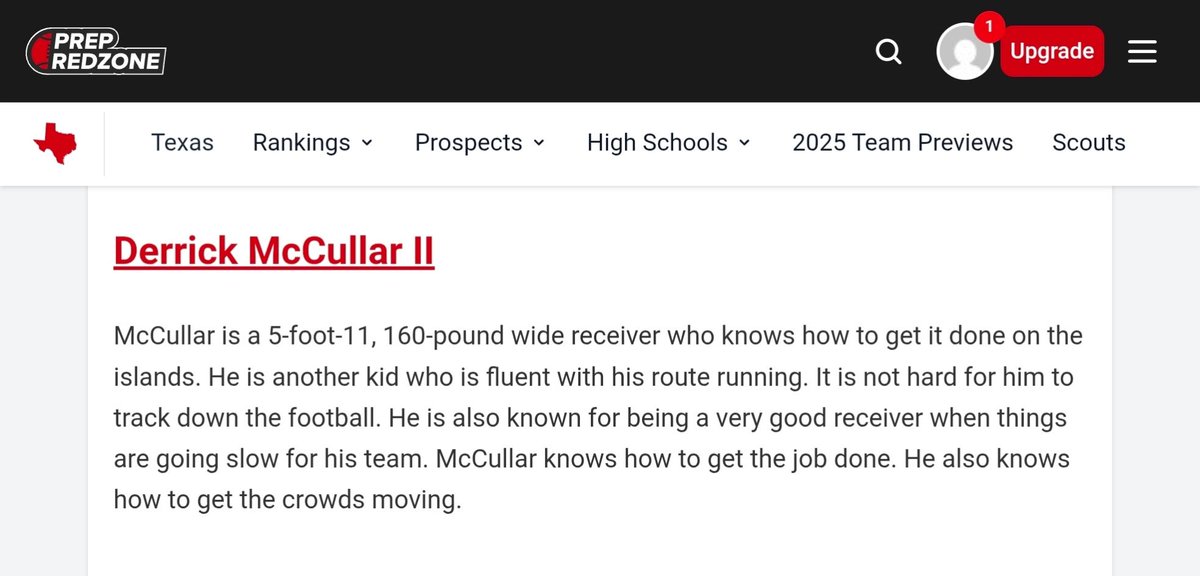 diggymc2's tweet photo. I appreciate the write up @PrepRedzoneTX.

This is just the beginning!

#WR #txhsfb #Classof2027

@CyRanchFB @MickensJay @chaseK_52 @TheProtectUCrew @Madisonlamb99 @JayArnoldTX https://t.co/ApnYGkLC0j