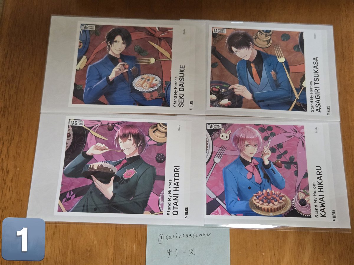 sarinosukemon's tweet photo. 交換 スタマイ ラベル缶 TAG缶 ステッカー

譲:☆関,朝霧,☆大谷,可愛

求:★神楽,カナメ>★桧山>早乙女

郵送交換
ラベルは剥離紙シートへ貼付→スリーブ
缶無しでラベルのみ交換
☆は画像2,3のALTをご了承頂ける場合お願いします🙇‍♀️

☆1点につき、★含2:2～希望
ツイフィ有🍀
宜しくお願いします🙇‍♀️ https://t.co/juIek3XDtv