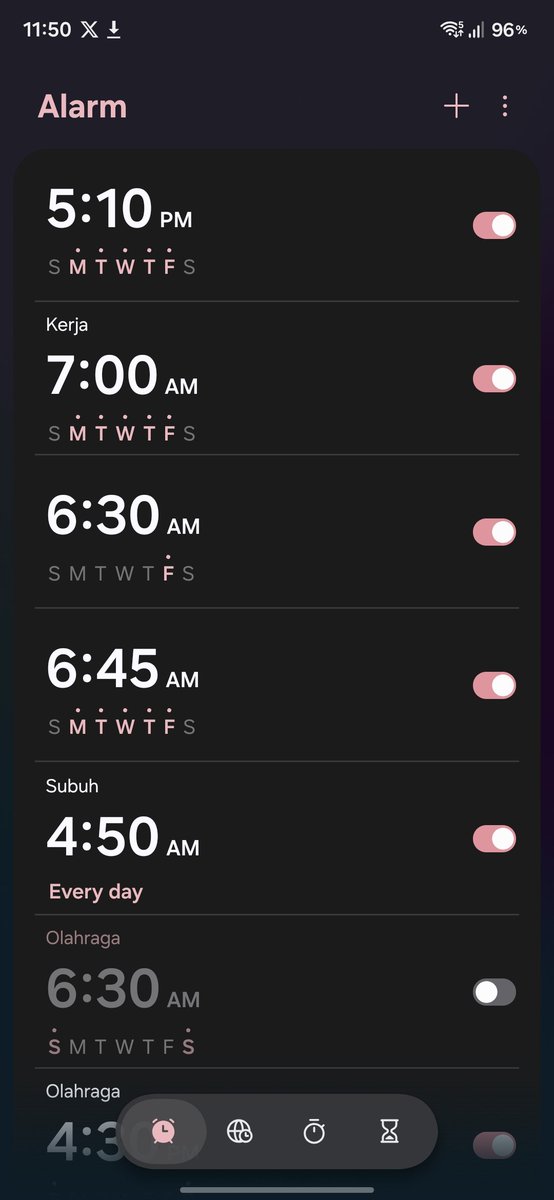 bibalvin's tweet photo. Kembali alarm rutinitas https://t.co/KkhXhC6yUx
