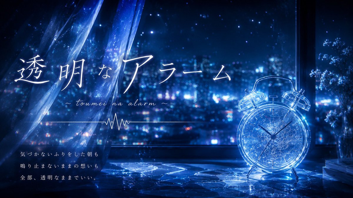 8Vwogpt's tweet photo. 透明なアラーム / 白銀クロト【Original Song】 https://t.co/QePoO7GZM9 @YouTubeより https://t.co/DH299YSY15