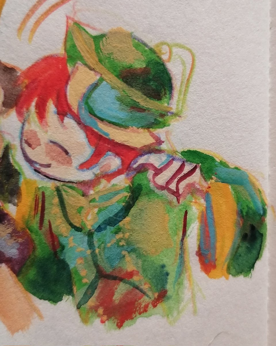 Acane1234's tweet photo. Hay veces donde recuerdo que tengo mis pinturas gouache y que sé pintar
Hoy se me antojó meterle color a unos dibujitos qué tenía de haru ❤️❤️ #tkdb #harusagara https://t.co/tAeksccxPg