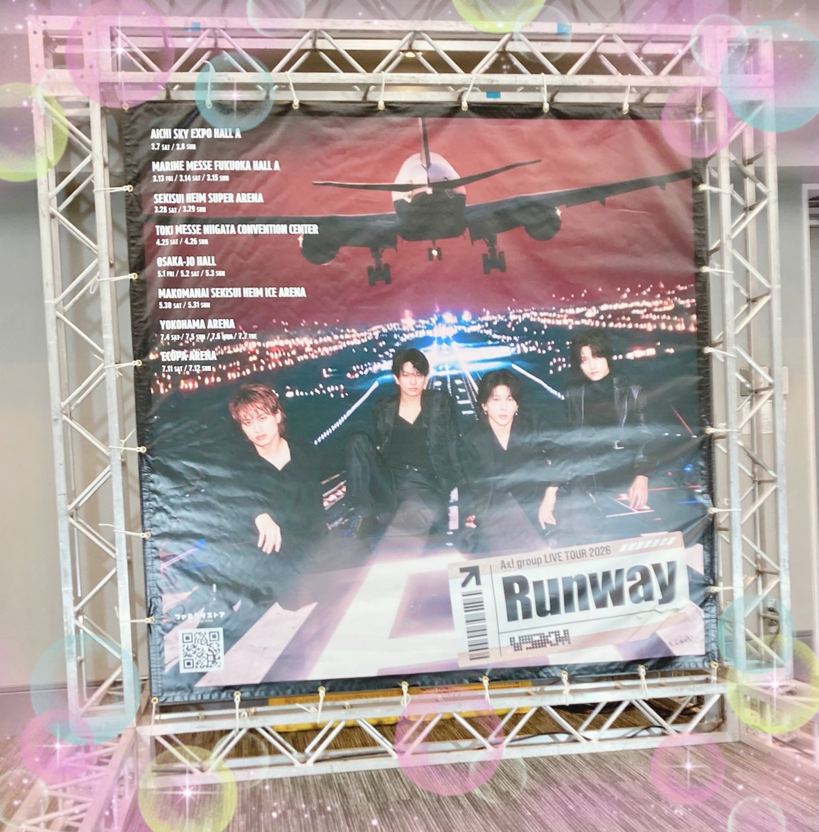 hisana1302's tweet photo. 1週間ぶり❤️ 七夕に会えて幸せだね🥰 今日が初日にして最終日！ ミラクルで昼夜入れたし、夜は最高に楽しい景色を見せてもらいました！！ みんなで一緒に夢を叶えようね🫧 https://t.co/DmQdkGww5r