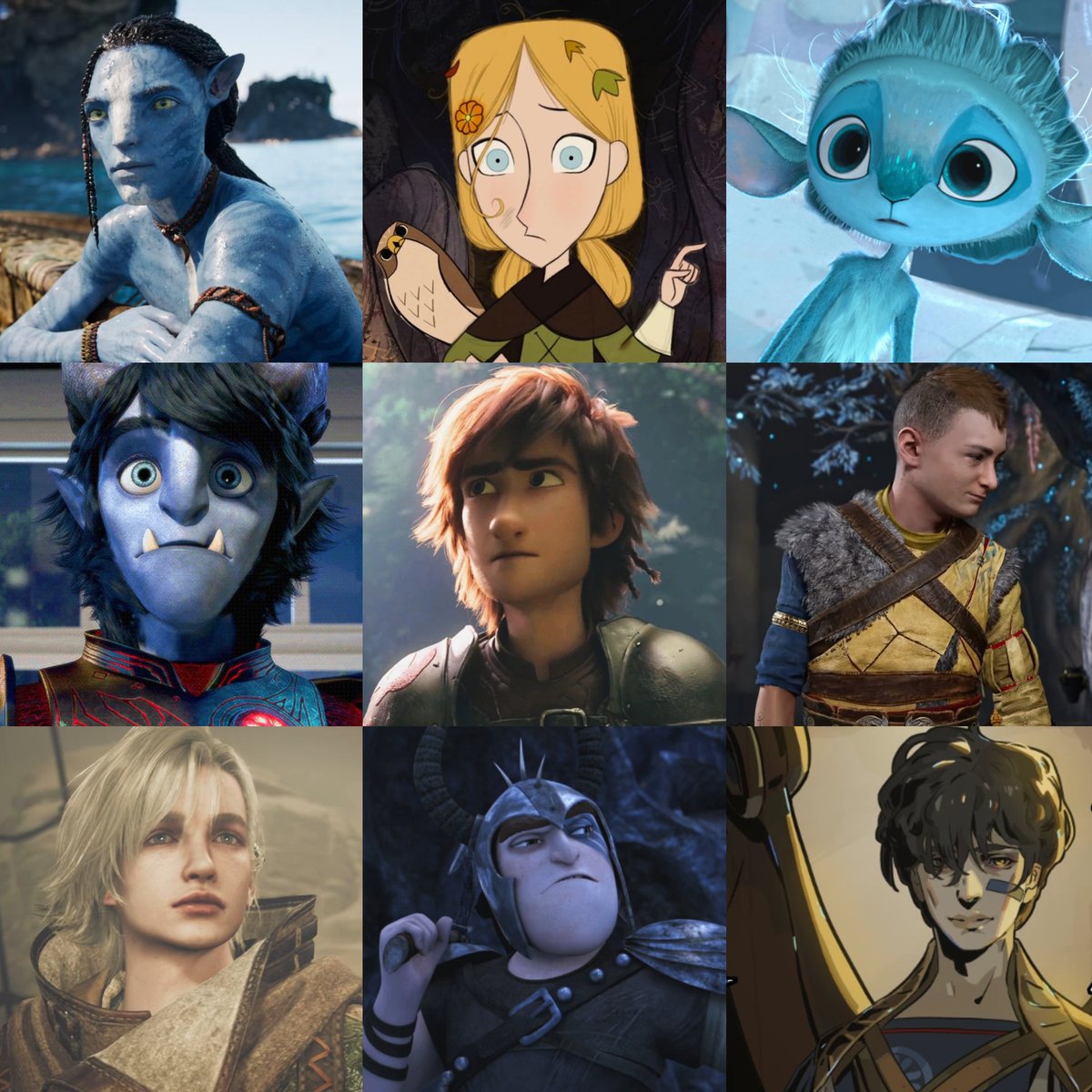 grimmelthgrisly's tweet photo. Hiccup Horrendous Haddock III variants https://t.co/L6vVW7UdQO