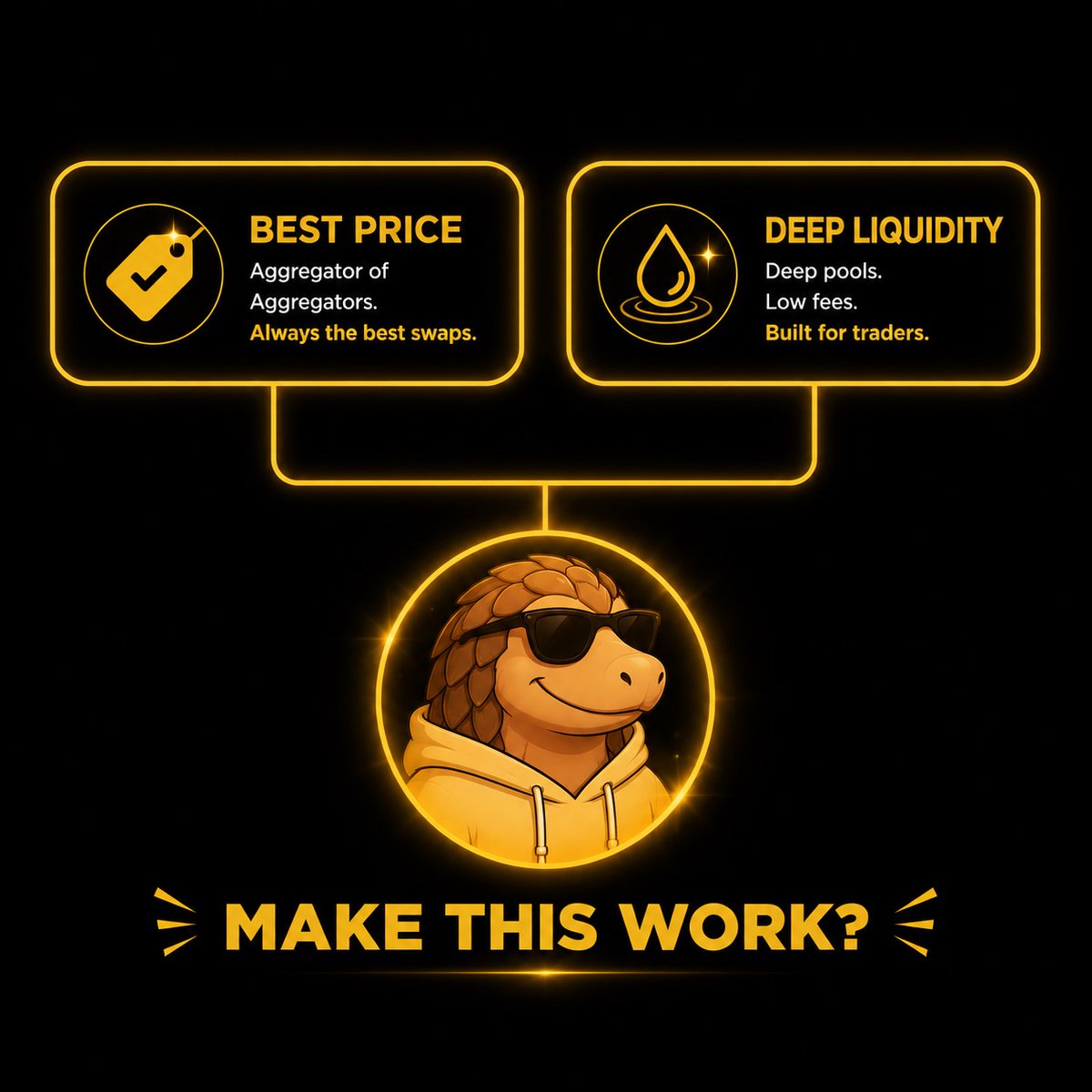 pangolindex's tweet photo. Why choose between the best price and deep liquidity… when you can have both? 🔺

Pangolin brings them together in one place. 🙌

Swap smarter. 🔺 https://t.co/7MTCgJx2PT