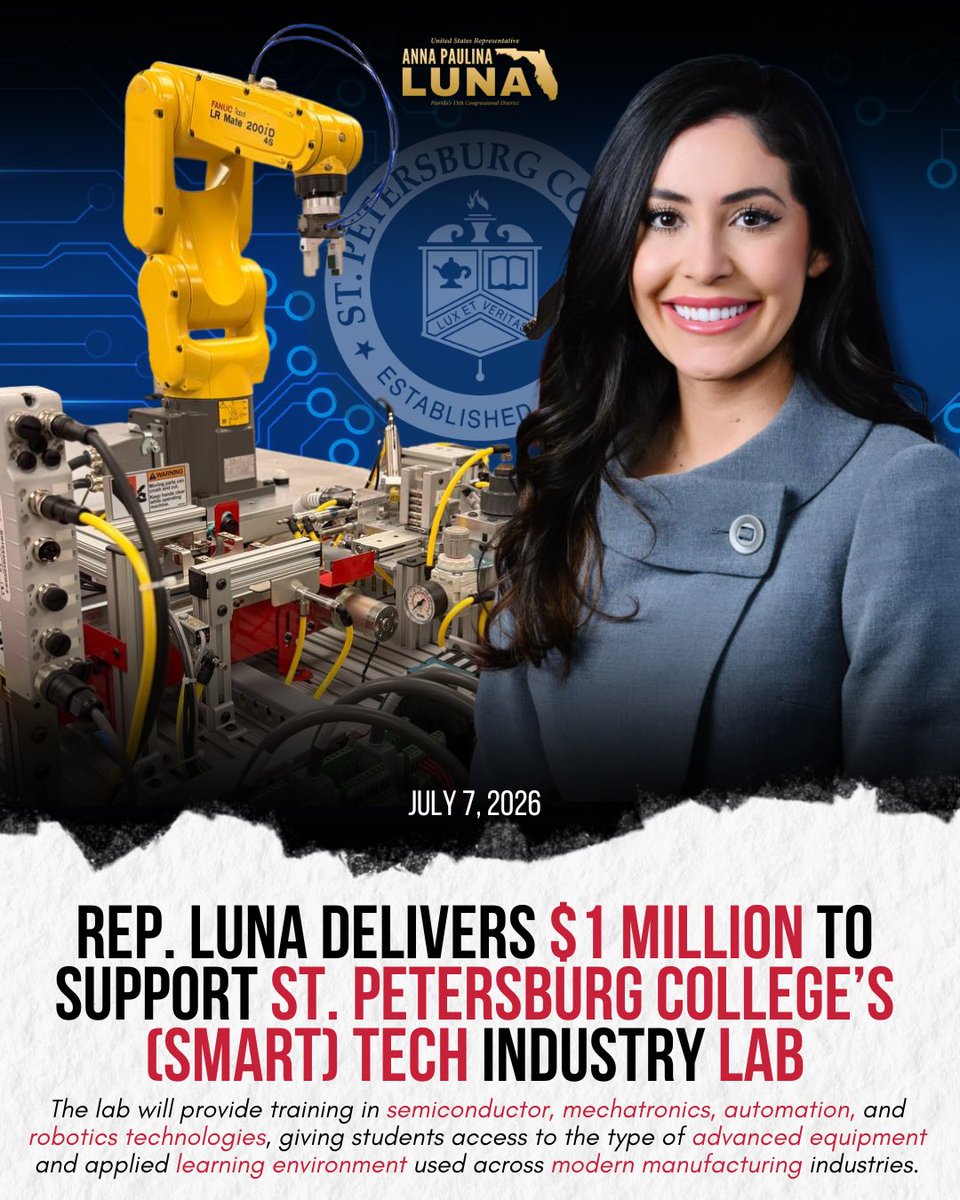 Rep. Anna Paulina Luna tweet media