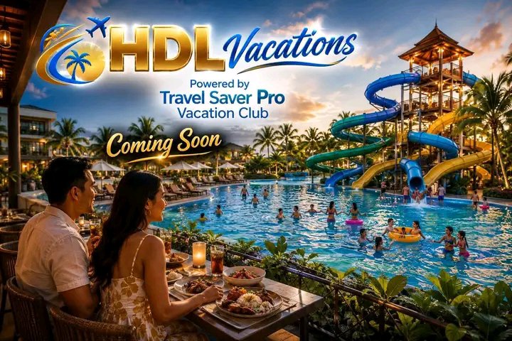 HDLPremiertravl's tweet photo. Sunsets, waterslides, and dinner with a view. ✨
HDL Vacations, powered by Travel Saver Pro Vacation Club. 🌴✈️
Your dream getaway is closer than you think. Coming soon.
#HDLVacations #TravelSaverPro #VacationClub https://t.co/g21uQ0qQRP