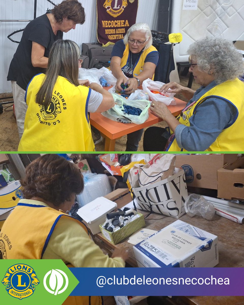 LeonesDistritO3's tweet photo. En distintas localidades, los Clubes de Leones impulsaron campañas de reciclaje y recolección de materiales reutilizables, promoviendo hábitos responsables. Estos materiales luego se envían a la Fundación Garrahan.

Cada tapita, cada envase, cuentan.

#NosotrosServimos https://t.co/roG9IsPFD5