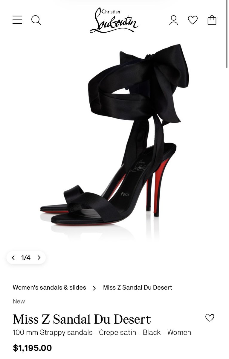 xxlakenrose's tweet photo. Impractical? Nah.
Well deserved? Absolutely
Droooling over these and just wishing someone would either buy them for me or send $$$ so I can buy them #redbottoms #inneed #sofine https://t.co/7EeIle3cU1