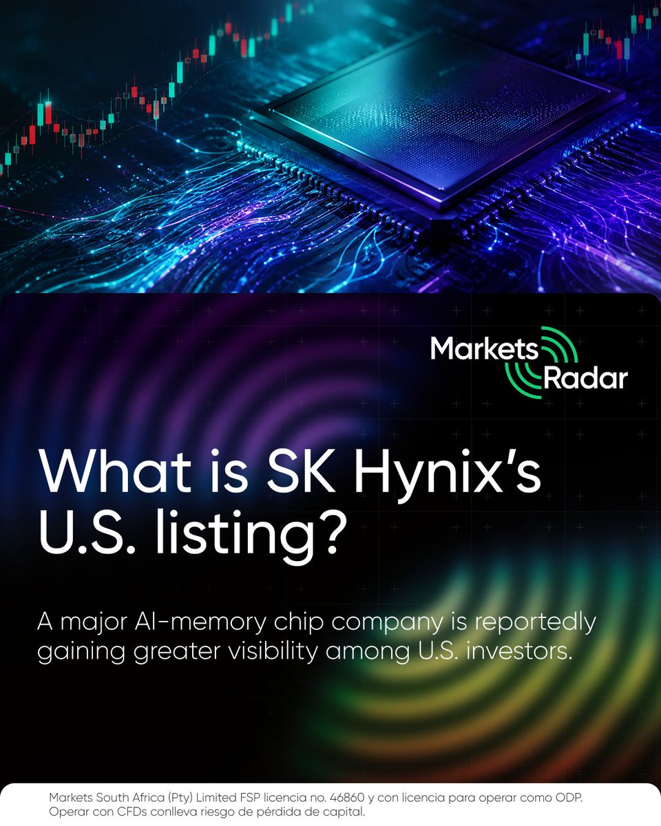 MarketscomSA's tweet photo. 📡 Markets Radar | July theme: SK Hynix’s U.S. listing

One of the world’s key AI-memory chipmakers is entering the U.S. market conversation.
https://t.co/gcw4vxc0Rb

Informational only. Not investment advice.

#MarketsRadar #SKHynix https://t.co/I9UDbtKdsX