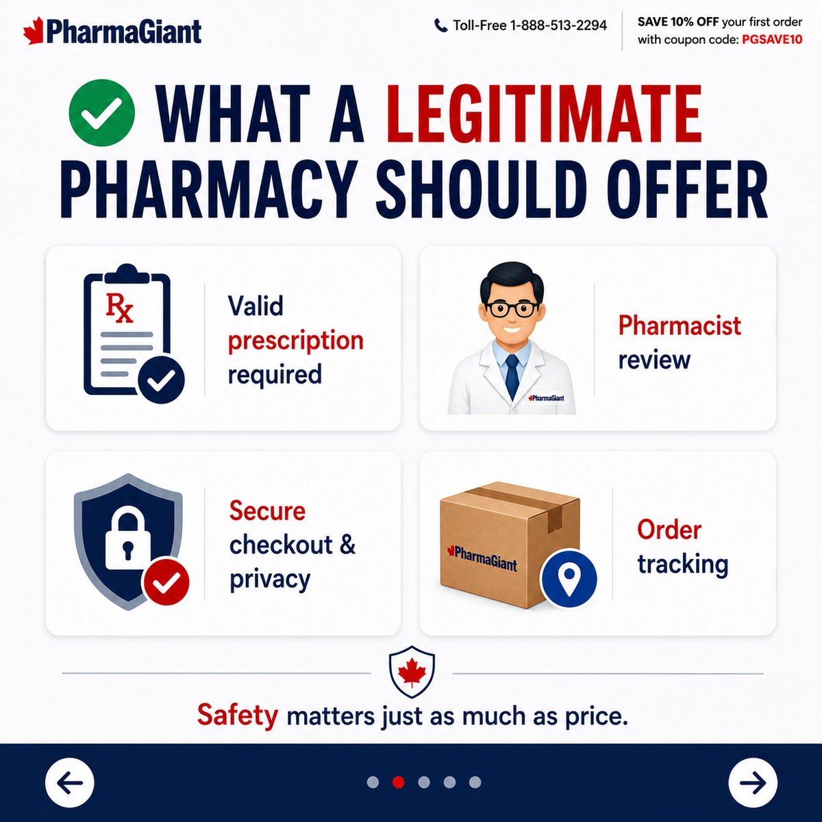GiantPharma's tweet photo. Not every website selling "generic Ozempic" is legitimate.

Before you order online, learn the red flags that could protect your health and your wallet.

https://t.co/yRXyKIU2Dy

#Semaglutide #Ozempic #GLP1 https://t.co/d5eBRxr3KR