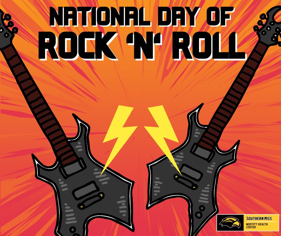 USMhealth's tweet photo. Turn up the volumeโit's National Day of Rock โnโ Roll! ๐ธ Celebrate the music that moves us and keeps our spirits high. Whatโs your favorite rock anthem? #RockNRoll #USMHealth https://t.co/c4MKaePDgB