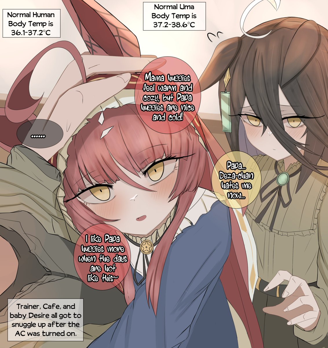 TomatoIDaphne's tweet photo. I'm back
The Love of the Cafe Family's Little Saintess is As Fickle as the Seasons

comm by @Kuwaiden https://t.co/cXVpL4Eouz