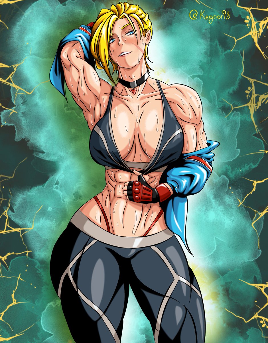 Kegnor98's tweet photo. Cammy from Street Fighers!

#cammy #wheyfu #Streetfighter６ #streetfighersfanart #digitalart #sweaty #fanart #commissionㅤ https://t.co/5cHwHBI1RV