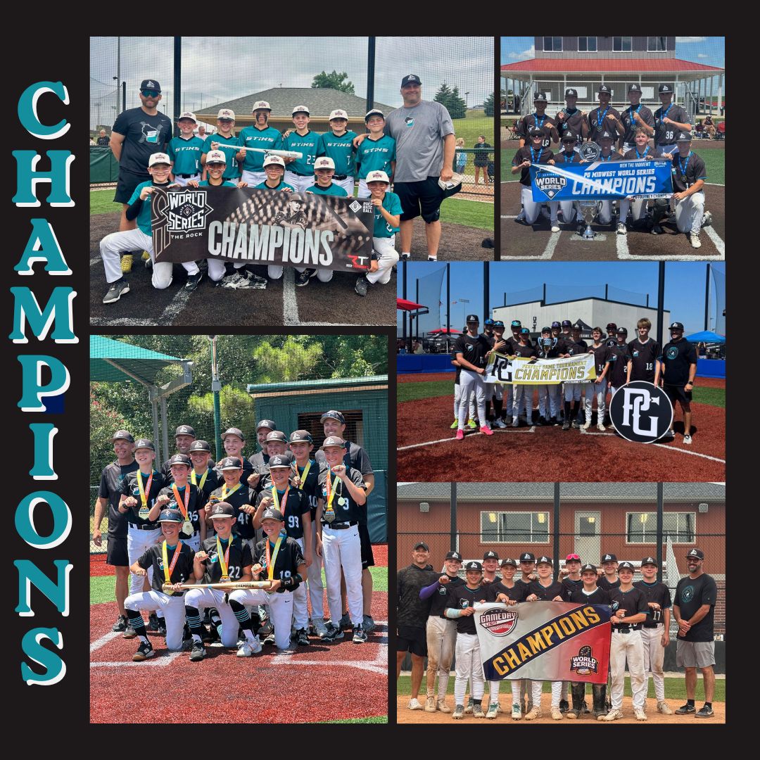stiksacademy's tweet photo. 🏆 Championship Season! 🏆

Congratulations to these GRB STiKS teams on bringing home championships! Your hard work, dedication, and commitment to getting better every day continue to pay off.

11U Black – PBT World Series at The Rock
12U Black – Ripken Experience "Surfs Up" Week-Long Tournament (Myrtle Beach)
14U Teal – GameDay World Series at Crown Point
15U Teal – Perfect Game Windy City Open
16U Teal – Perfect Game Midwest World Series

Keep competing, keep growing, and keep raising the standard. The work doesn't stop here!
 #GRBSTiKS #Champions #STiKS