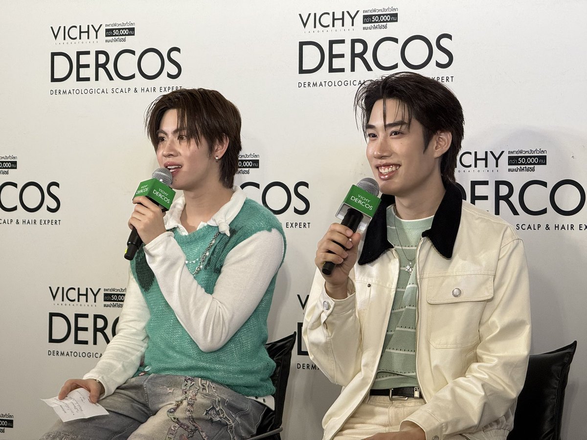 DomundiTV's tweet photo. ขอขอบคุณ @VichyTH ที่ให้เกียรติ “เติ้ล” @TLE_mtm และ “เฟิร์สวัน” @firstone_wnk ได้มาร่วมกิจกรรมงานในวันนี้นะคะ 🥰

ขอขอบคุณแฟน ๆ ทุกคนที่มาเจอกัน รวมถึงแฟน ๆ ที่ส่งกำลังใจมาให้ทั้งสองคนด้วยนะคะ 🫶🏻✨️

#VichyDercosxTleFirstone https://t.co/U5689jHgeJ