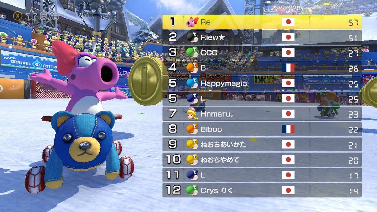sedna_MK's tweet photo. 23sqで初4連前2、2位と94点差をつけて勝ちました
でじくんありがとう😊
@deji_mk https://t.co/5cM2r5zNxJ