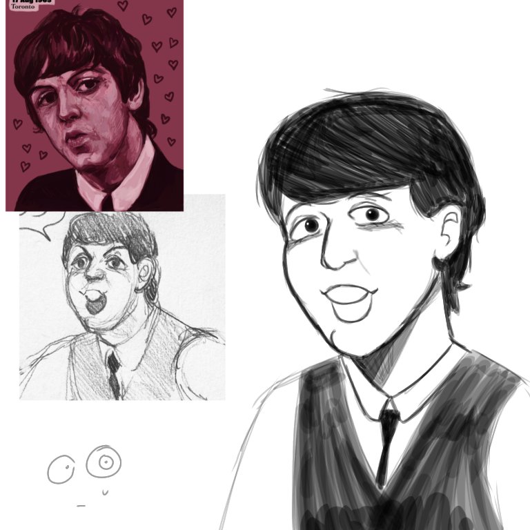 PinkoStarr's tweet photo. I liek Brummiliana Paul so I tried making him a week ago and I HATE it https://t.co/Jx8MfDwEdR