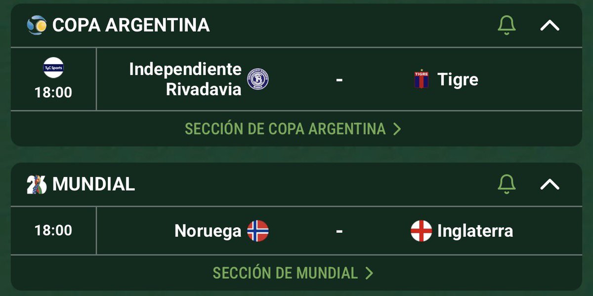 espacioazulyoro's tweet photo. El sábado hay un solo partido del Mundial. Adivinen en qué horario pusieron el único partido de Copa Argentina estos genios… https://t.co/t5zwOEx6en