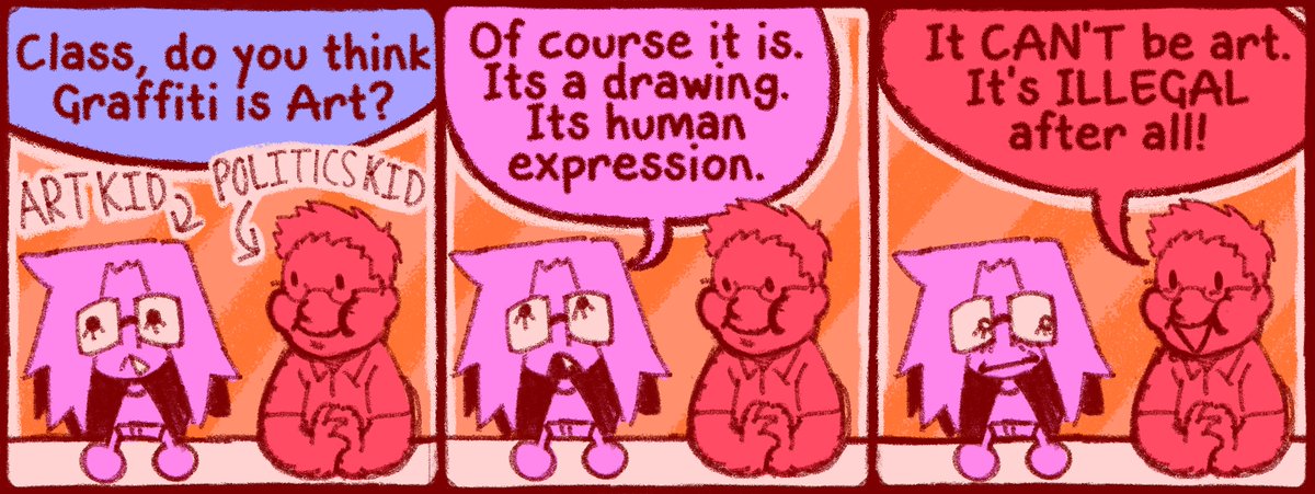VValtzy_'s tweet photo. 8th grade art class was QUITE politically driven https://t.co/Ffho99ZZv6