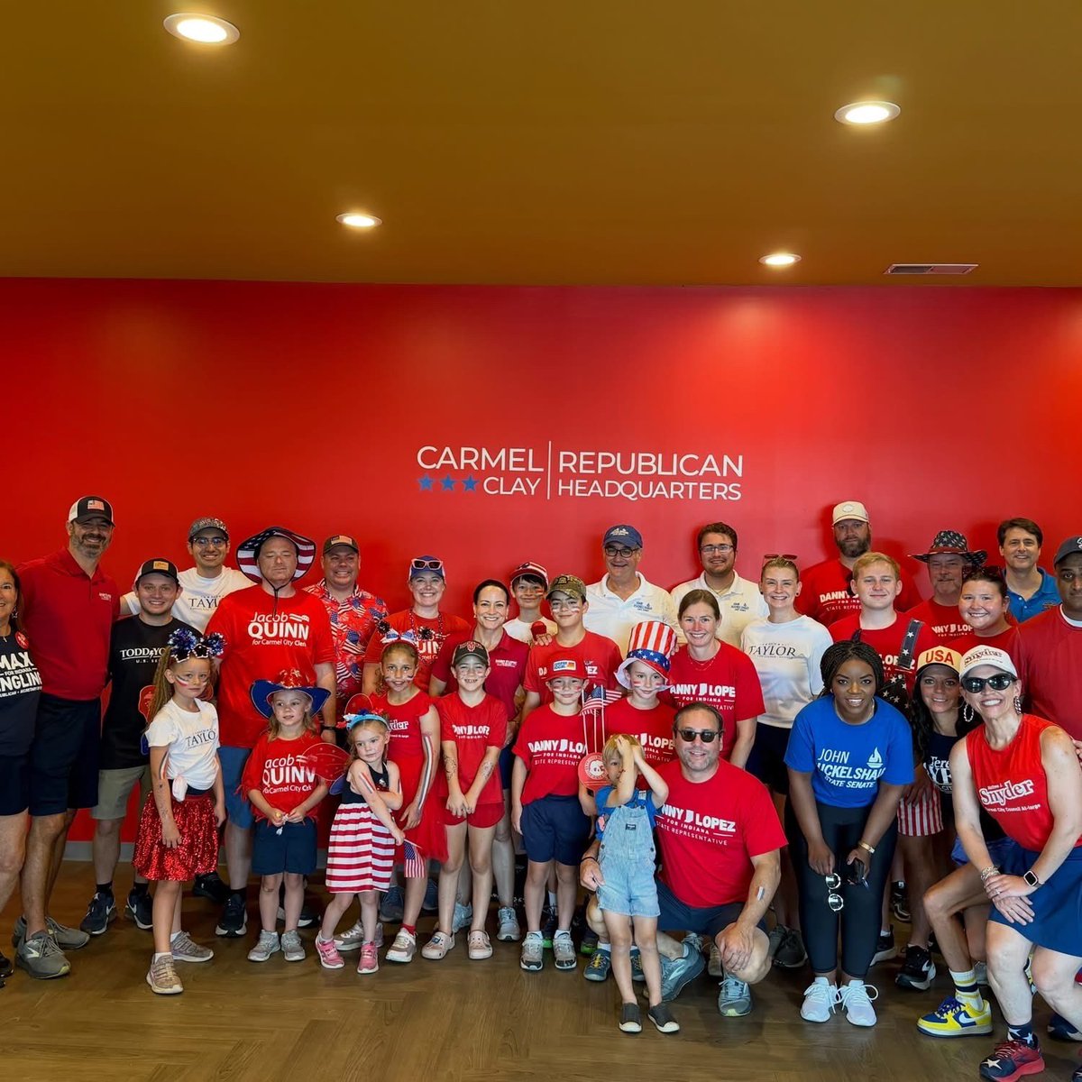 TeamToddYoung's tweet photo. .@ToddsTroops out at a few July 4th parades!🇺🇸 https://t.co/QPE40ZygsO