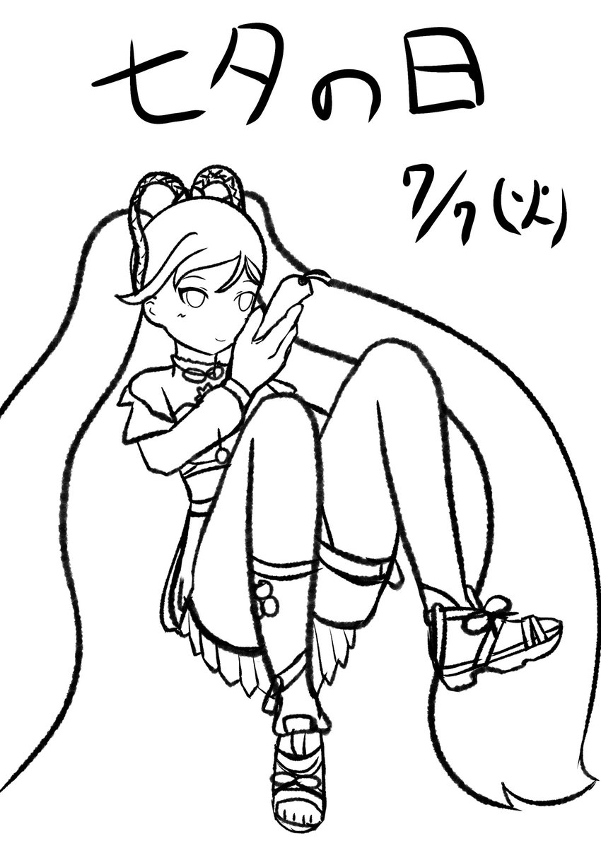 Maya_nyax's tweet photo. ギリ間に合いました！
#七夕　#マジカルミライ2025

【七夕】織姫ミク | ふぃー@マヤ #pixiv https://t.co/iLGub0OAzB https://t.co/gWxyPBdseD
