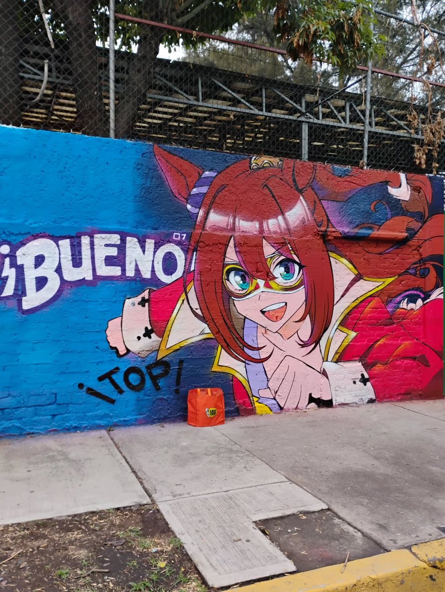 AnimetrendsLA's tweet photo. El increíble mural de El Cóndor Pasa de UmaMusume en Ciudad de México. 🙏

El artista es @ekns_01 https://t.co/DICGLOhyvj