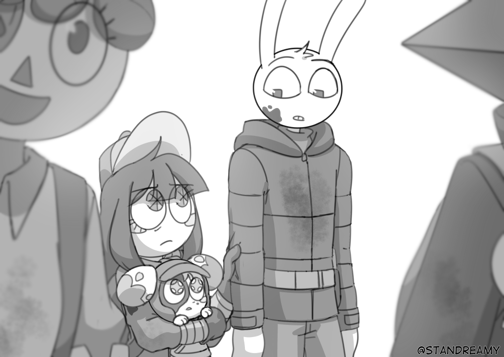 Standreamy's tweet photo. Listen to your girl, Jax.🧐

#funnybunny #tadcfanart   

68/? https://t.co/IvkxvTxTDN