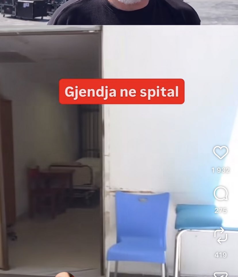 ohangeltears's tweet photo. the albanian state had 4mln$ to give to kan*e w*st, out of the state budget, yesterday, for the concert, said by our PM 

Sorry he said ONLY 4 mln$

this is the state of our oncology hospital also theres often no medication for patients to do their chemo

https://t.co/hRetlQvBXB https://t.co/uG32eIbNsQ